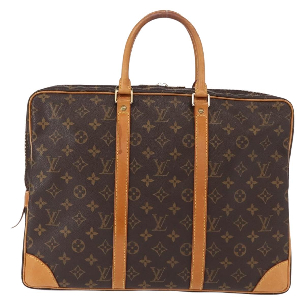 LOUIS VUITTON Monogram Porte Documents Voyage Business Bag M53361 LV Auth 156960