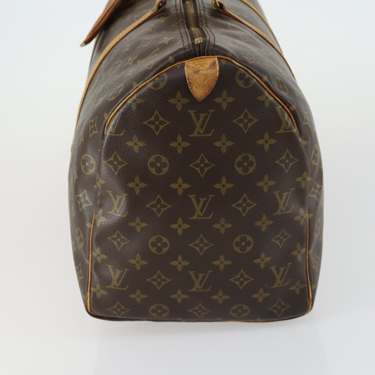 LOUIS VUITTON Monogram Keepall 50 Boston Bag M41426 LV Auth 156961