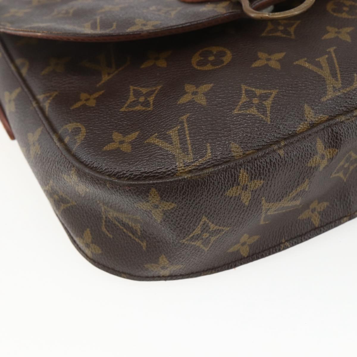LOUIS VUITTON Monogram Saint Cloud GM Shoulder Bag M51242 LV Auth 156971