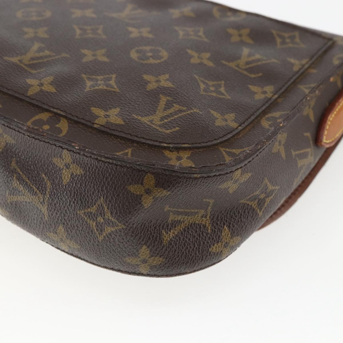 LOUIS VUITTON Monogram Saint Cloud GM Shoulder Bag M51242 LV Auth 156971