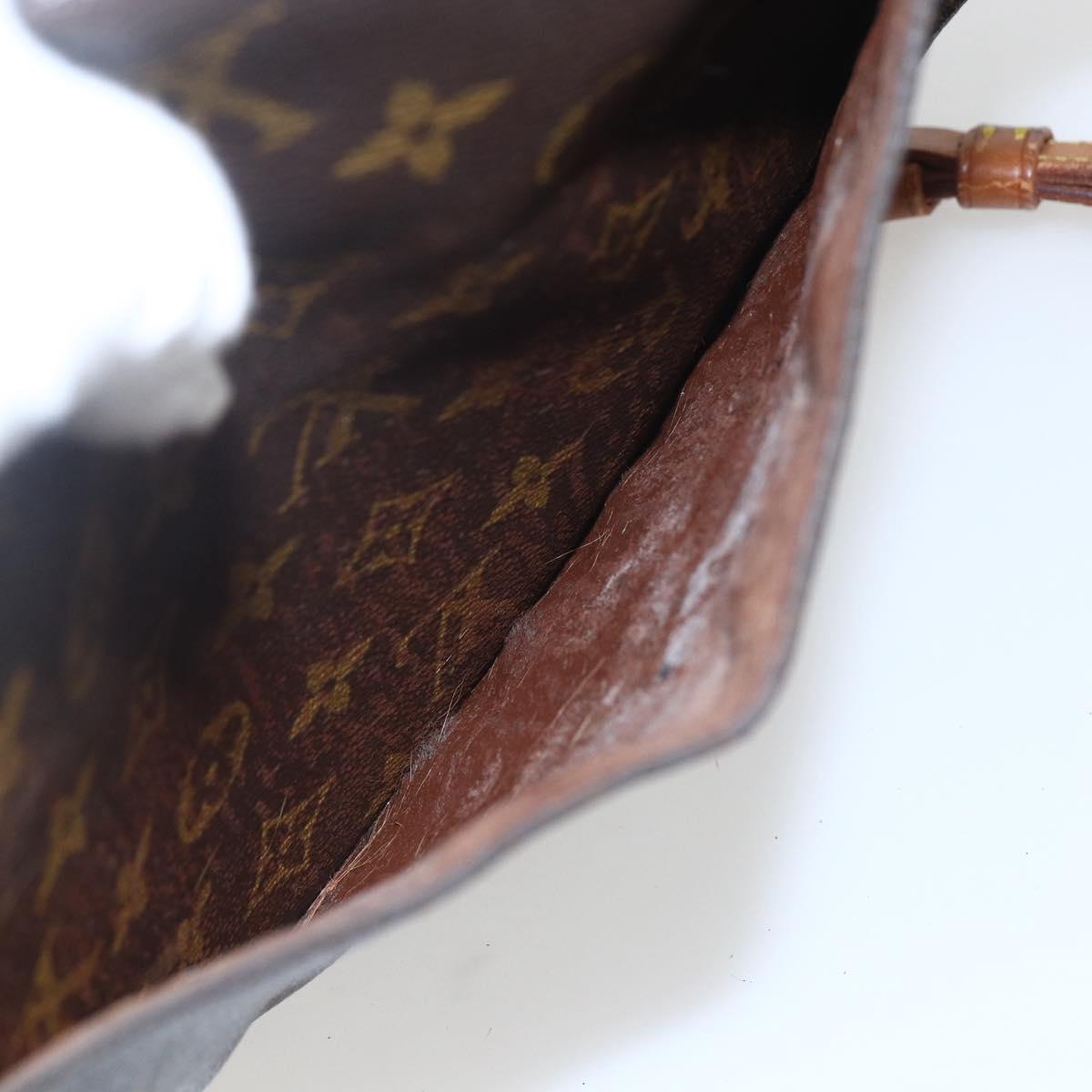 LOUIS VUITTON Monogram Saint Cloud GM Shoulder Bag M51242 LV Auth 156971