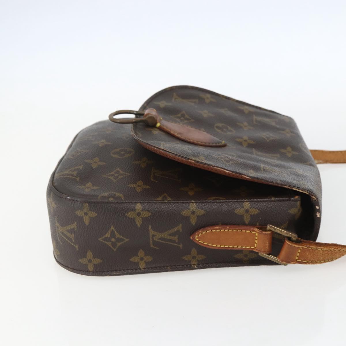 LOUIS VUITTON Monogram Saint Cloud GM Shoulder Bag M51242 LV Auth 156971