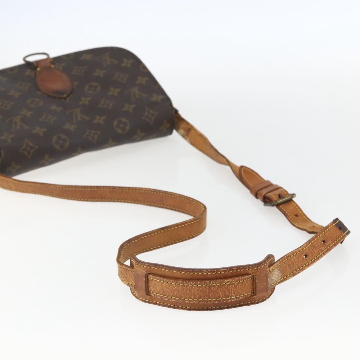 LOUIS VUITTON Monogram Saint Cloud GM Shoulder Bag M51242 LV Auth 156971