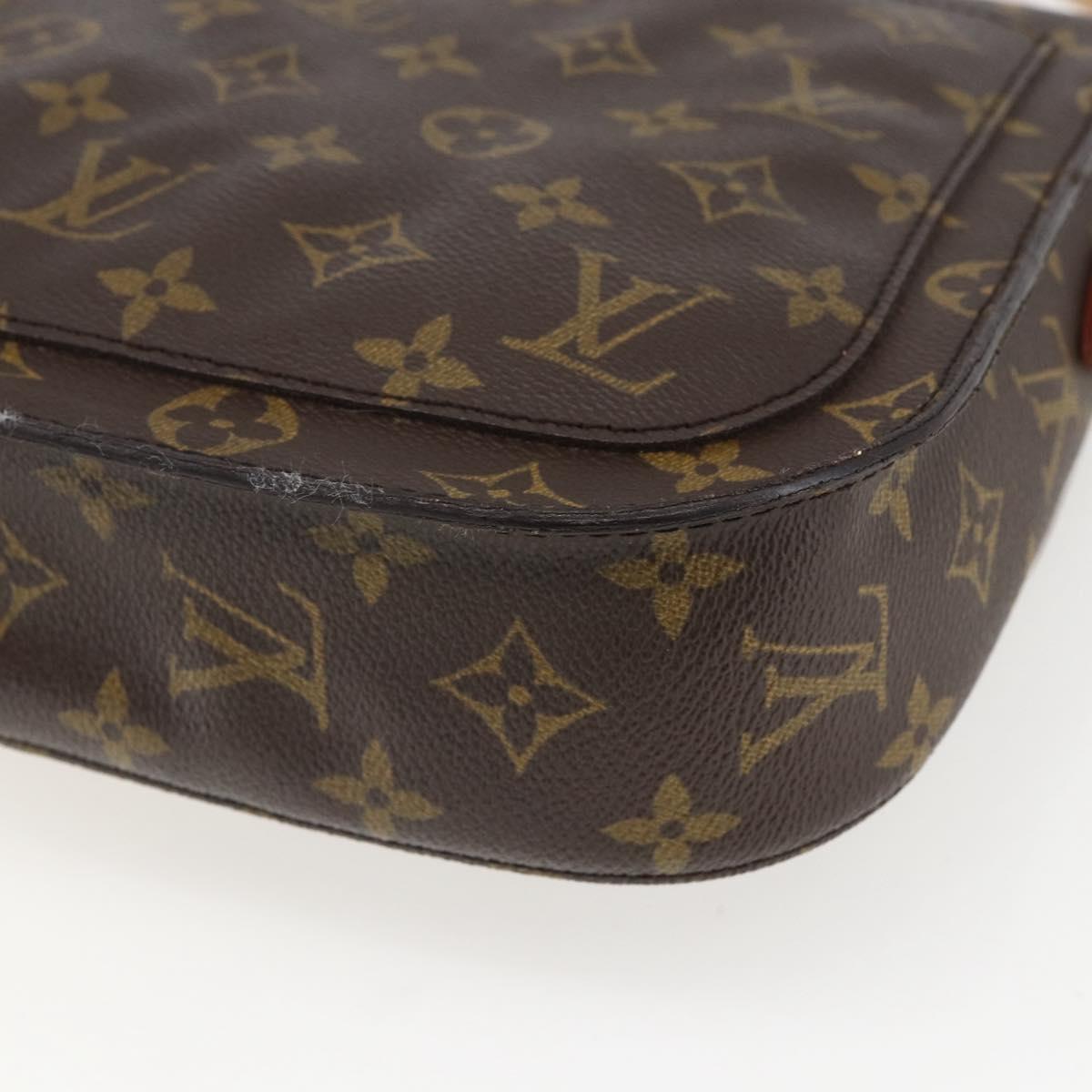 LOUIS VUITTON Monogram Saint Cloud GM Shoulder Bag M51242 LV Auth 156972
