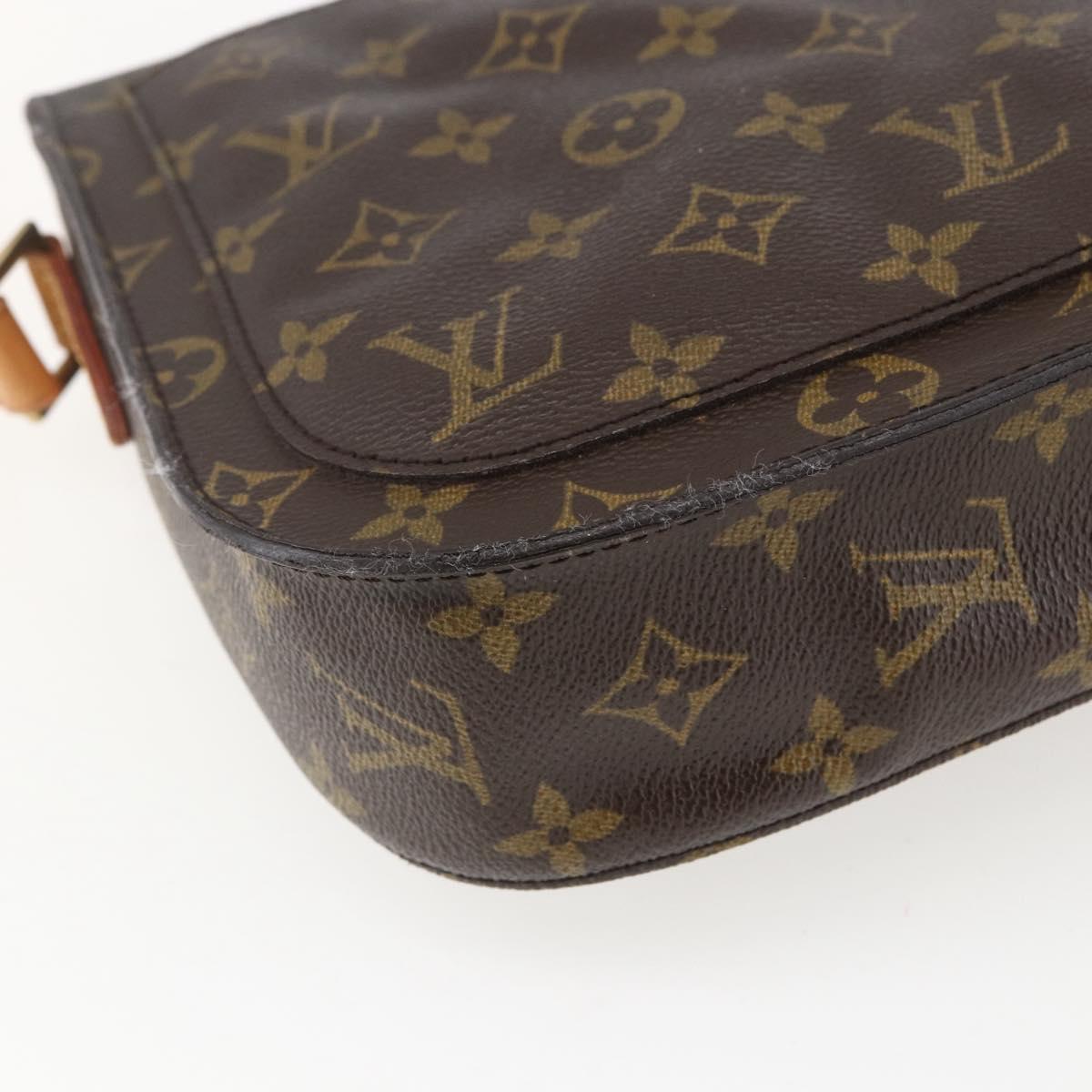 LOUIS VUITTON Monogram Saint Cloud GM Shoulder Bag M51242 LV Auth 156972