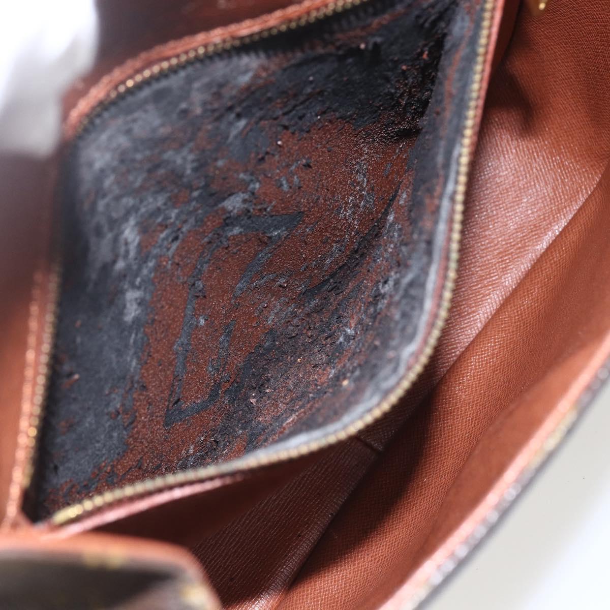 LOUIS VUITTON Monogram Saint Cloud GM Shoulder Bag M51242 LV Auth 156972