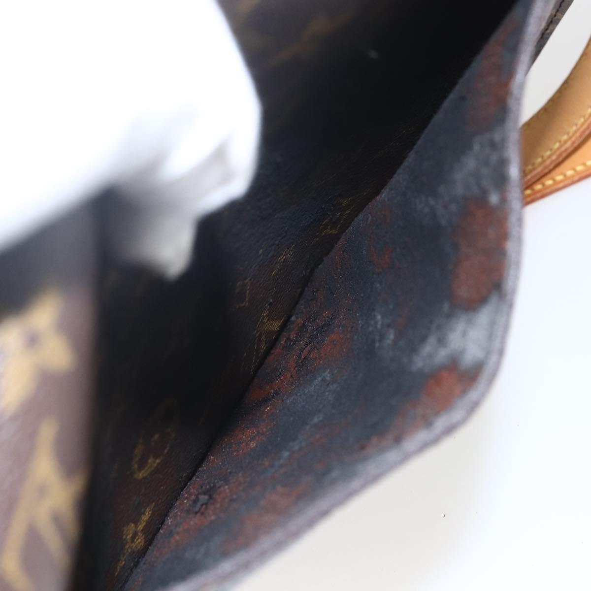 LOUIS VUITTON Monogram Saint Cloud GM Shoulder Bag M51242 LV Auth 156972