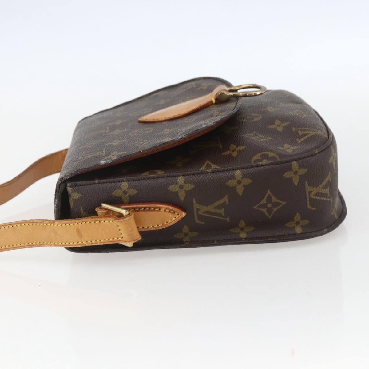 LOUIS VUITTON Monogram Saint Cloud GM Shoulder Bag M51242 LV Auth 156972