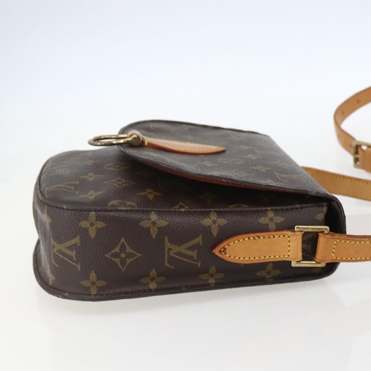 LOUIS VUITTON Monogram Saint Cloud GM Shoulder Bag M51242 LV Auth 156972