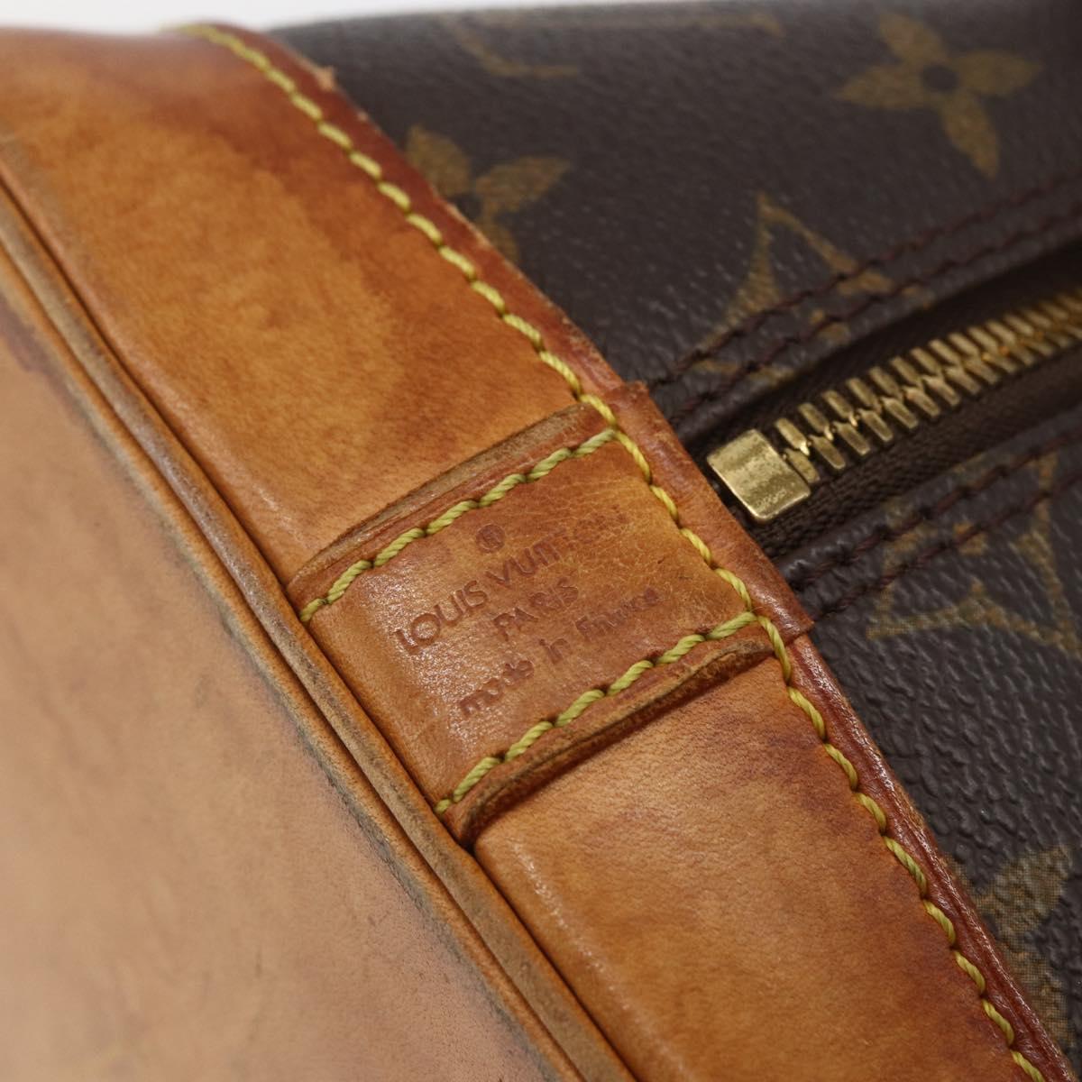 LOUIS VUITTON Monogram Alma Hand Bag M51130 LV Auth 156973