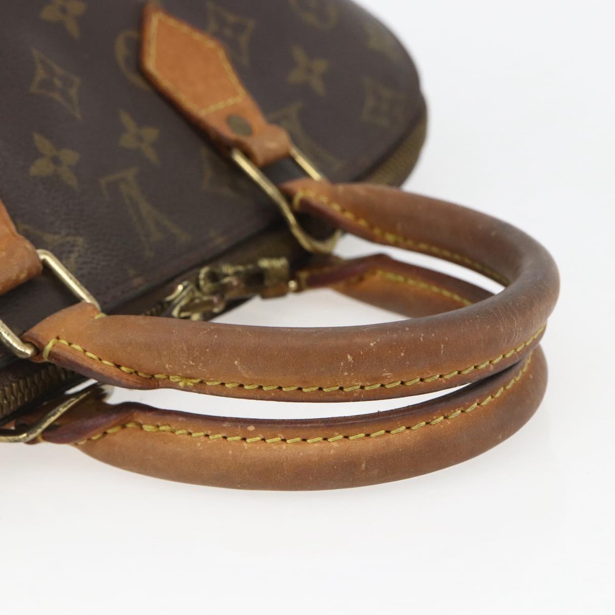 LOUIS VUITTON Monogram Alma Hand Bag M51130 LV Auth 156974