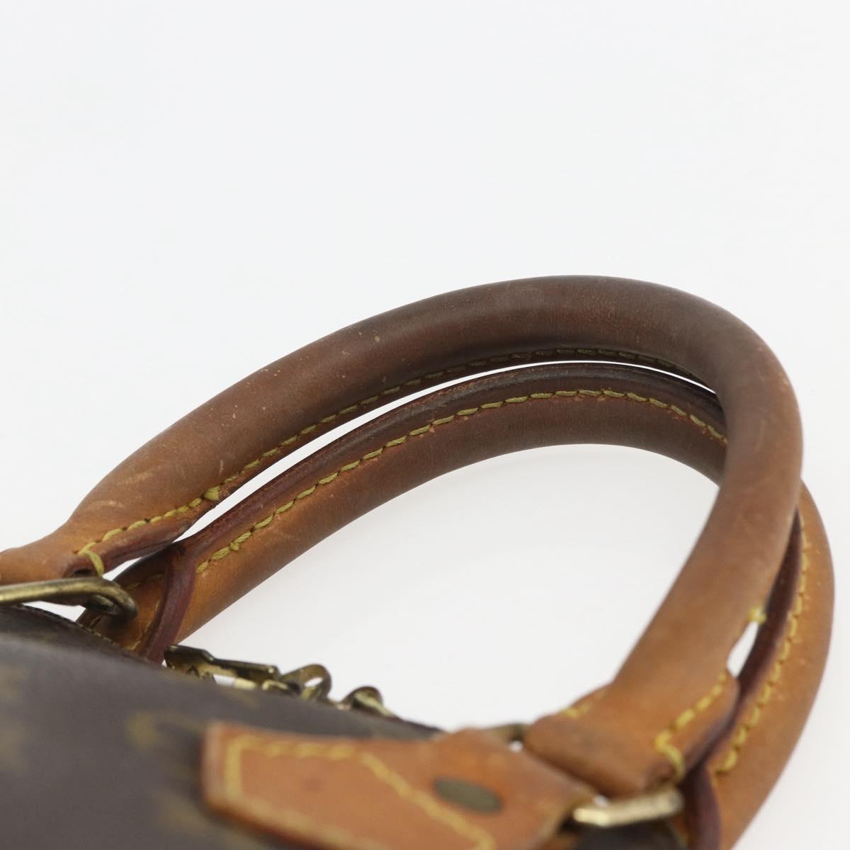 LOUIS VUITTON Monogram Alma Hand Bag M51130 LV Auth 156974