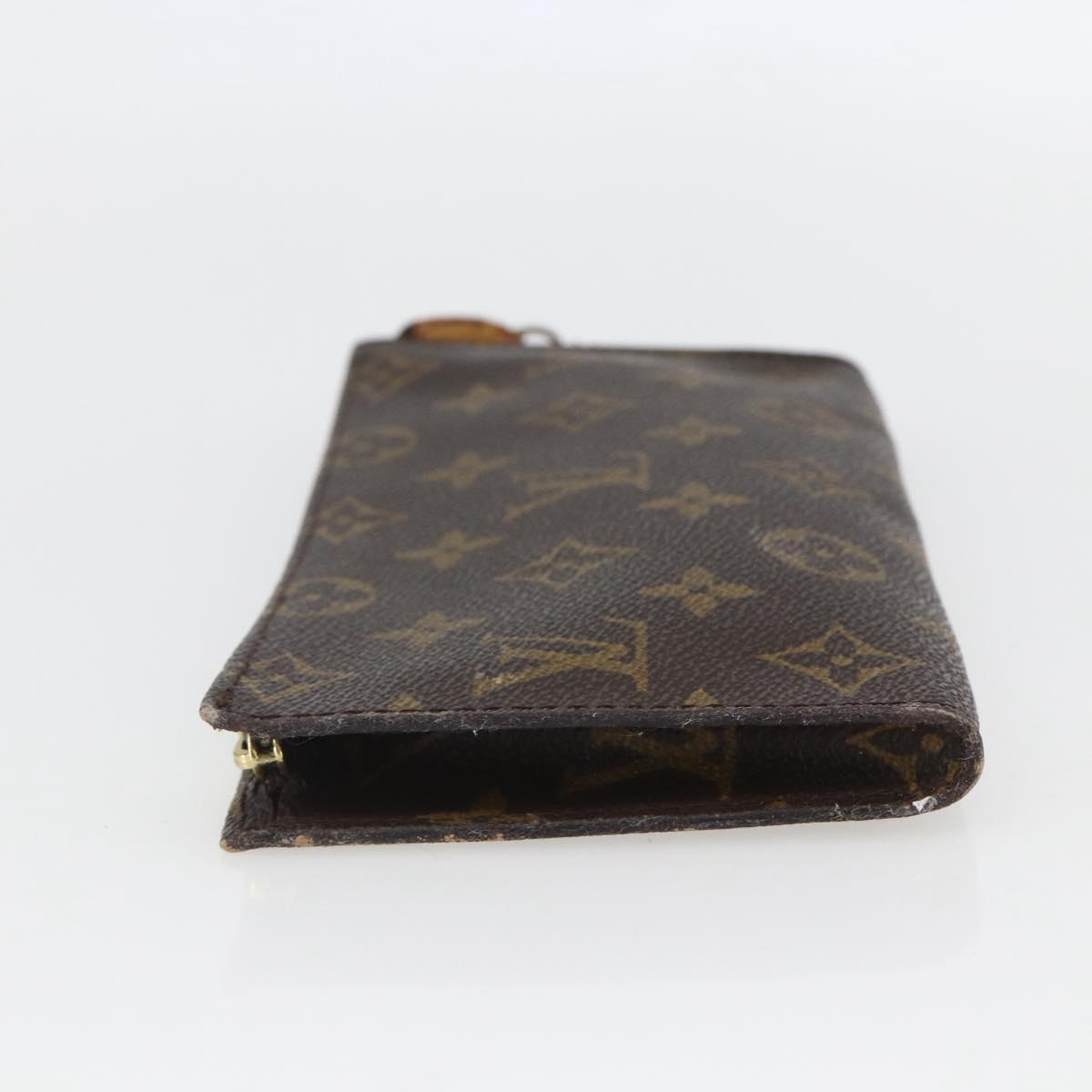 LOUIS VUITTON Monogram Bucket GM Accessory Pouch LV Auth 156976