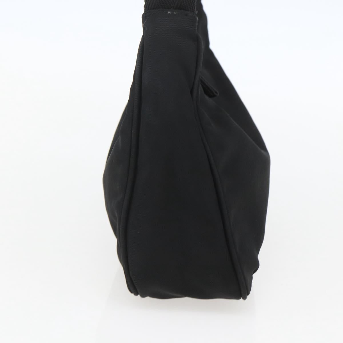 PRADA Hand Pouch Nylon Black Auth 156979