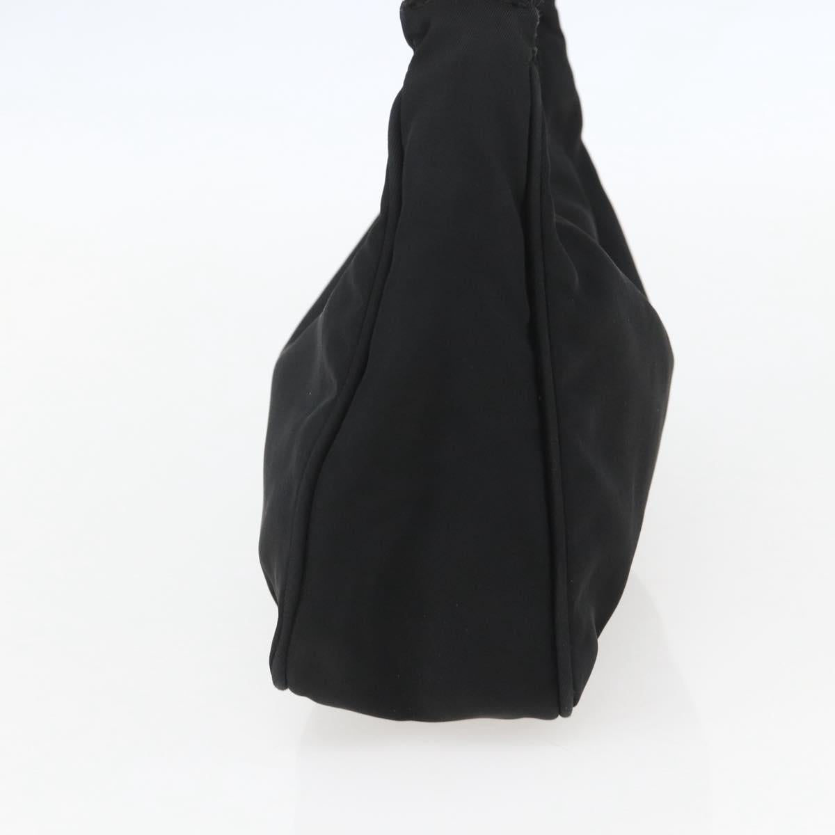 PRADA Hand Pouch Nylon Black Auth 156979