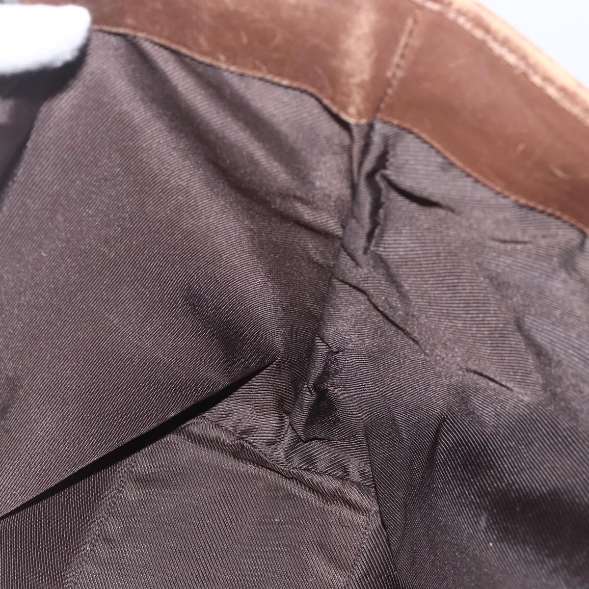 GUCCI GG Canvas Tote Bag Beige Silver 31243 Auth 156980