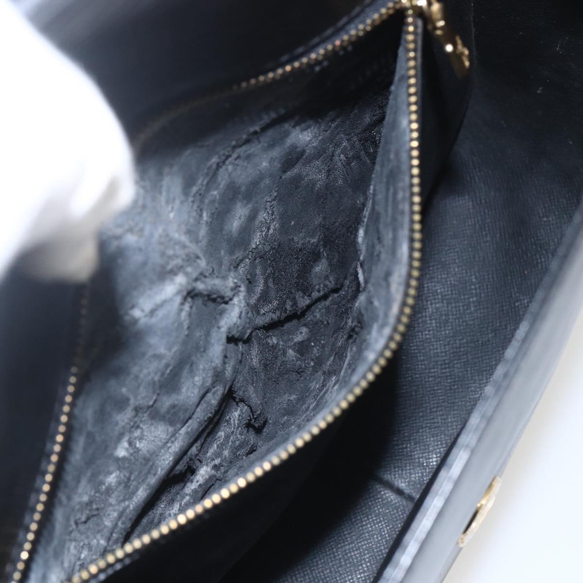 LOUIS VUITTON Epi Saint Cloud GM Shoulder Bag Black Noir M52192 LV Auth 156981