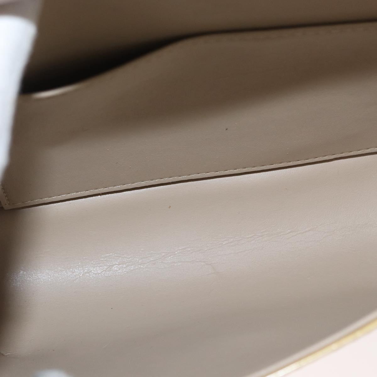 LOUIS VUITTON Monogram Vernis Thompson Street Bag Beige M91301 LV Auth 156991