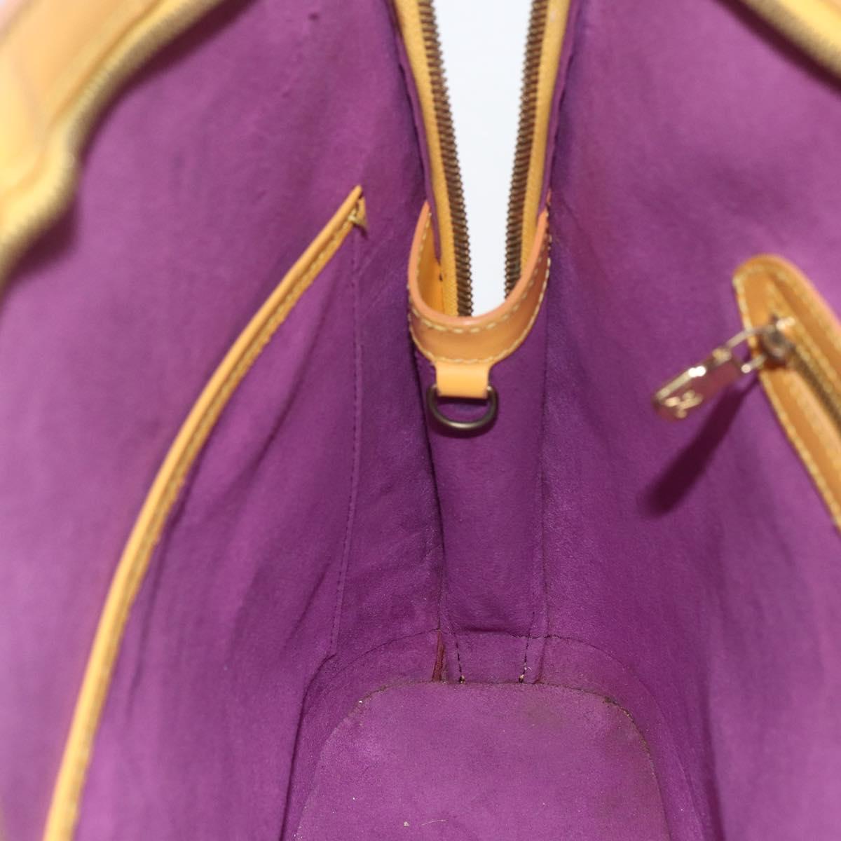 LOUIS VUITTON Epi Lussac Shoulder Bag Yellow M52289 LV Auth 156993