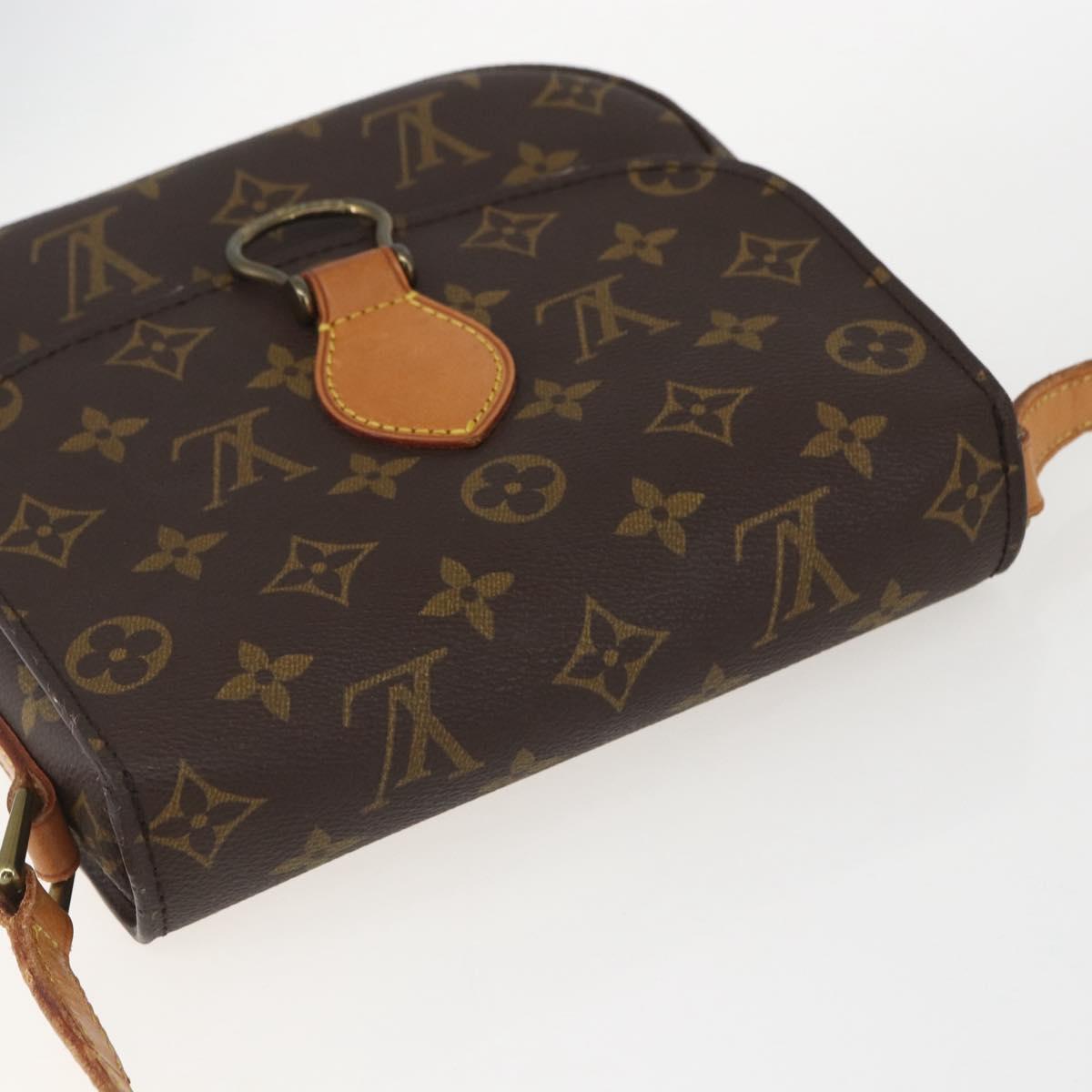 LOUIS VUITTON Monogram Saint Cloud MM Shoulder Bag M51243 LV Auth 156994