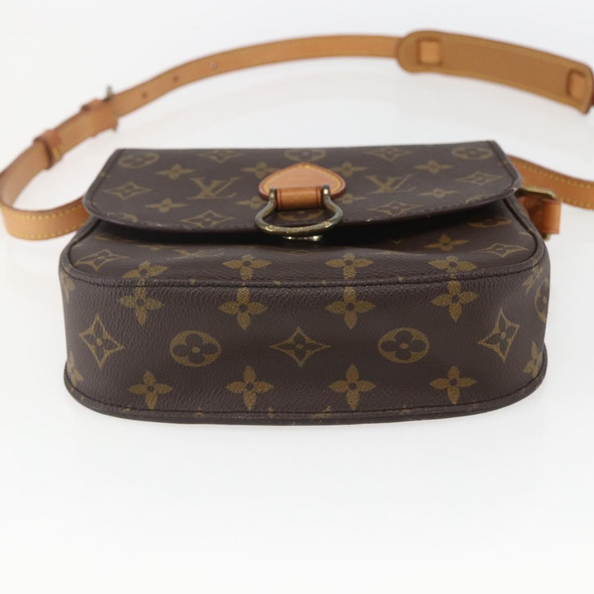 LOUIS VUITTON Monogram Saint Cloud MM Shoulder Bag M51243 LV Auth 156994