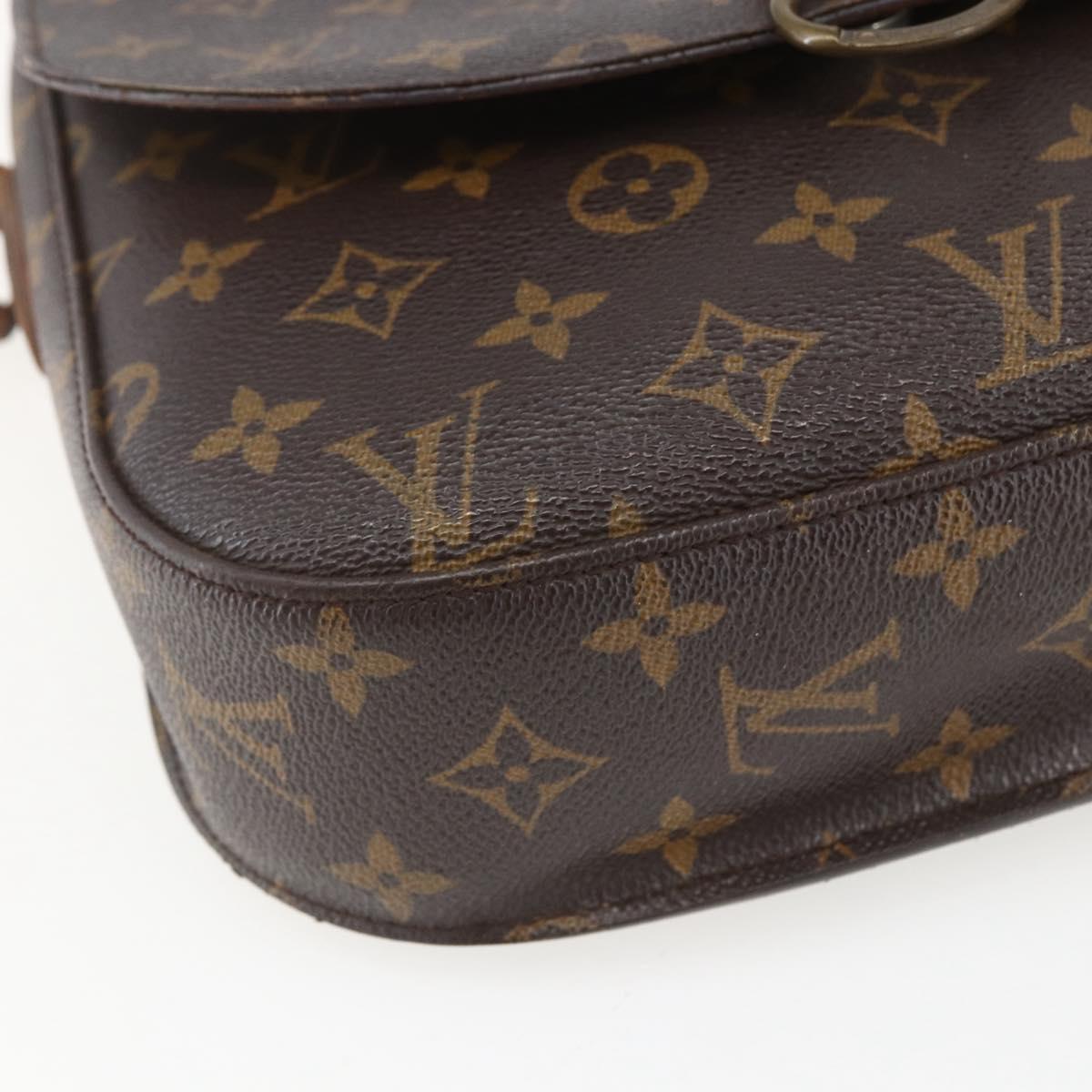 LOUIS VUITTON Monogram Saint Cloud GM Shoulder Bag M51242 LV Auth 156995