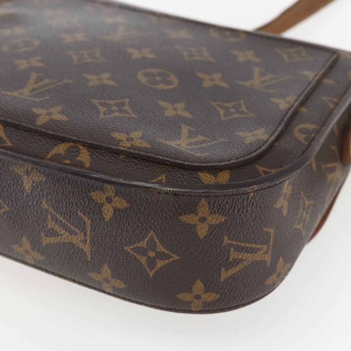 LOUIS VUITTON Monogram Saint Cloud GM Shoulder Bag M51242 LV Auth 156995
