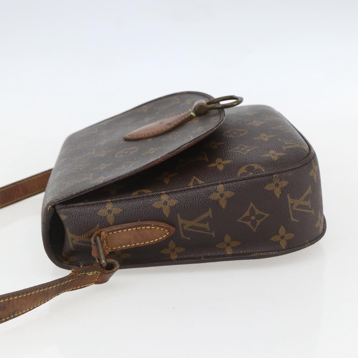 LOUIS VUITTON Monogram Saint Cloud GM Shoulder Bag M51242 LV Auth 156995