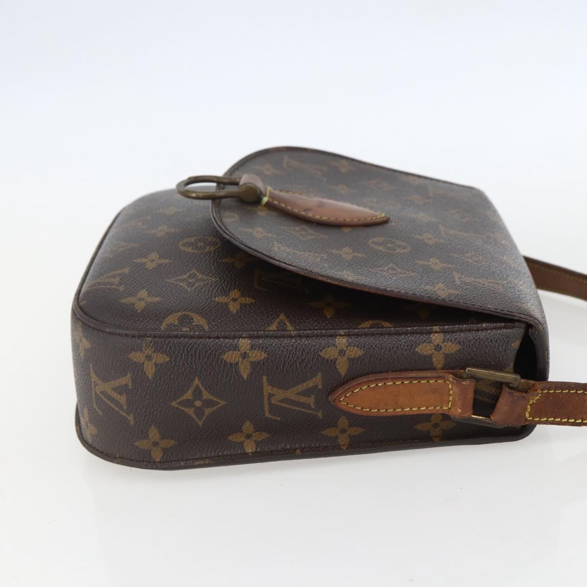 LOUIS VUITTON Monogram Saint Cloud GM Shoulder Bag M51242 LV Auth 156995