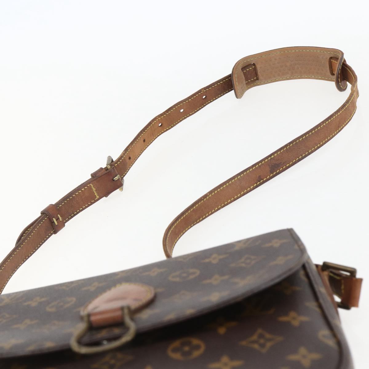 LOUIS VUITTON Monogram Saint Cloud GM Shoulder Bag M51242 LV Auth 156995