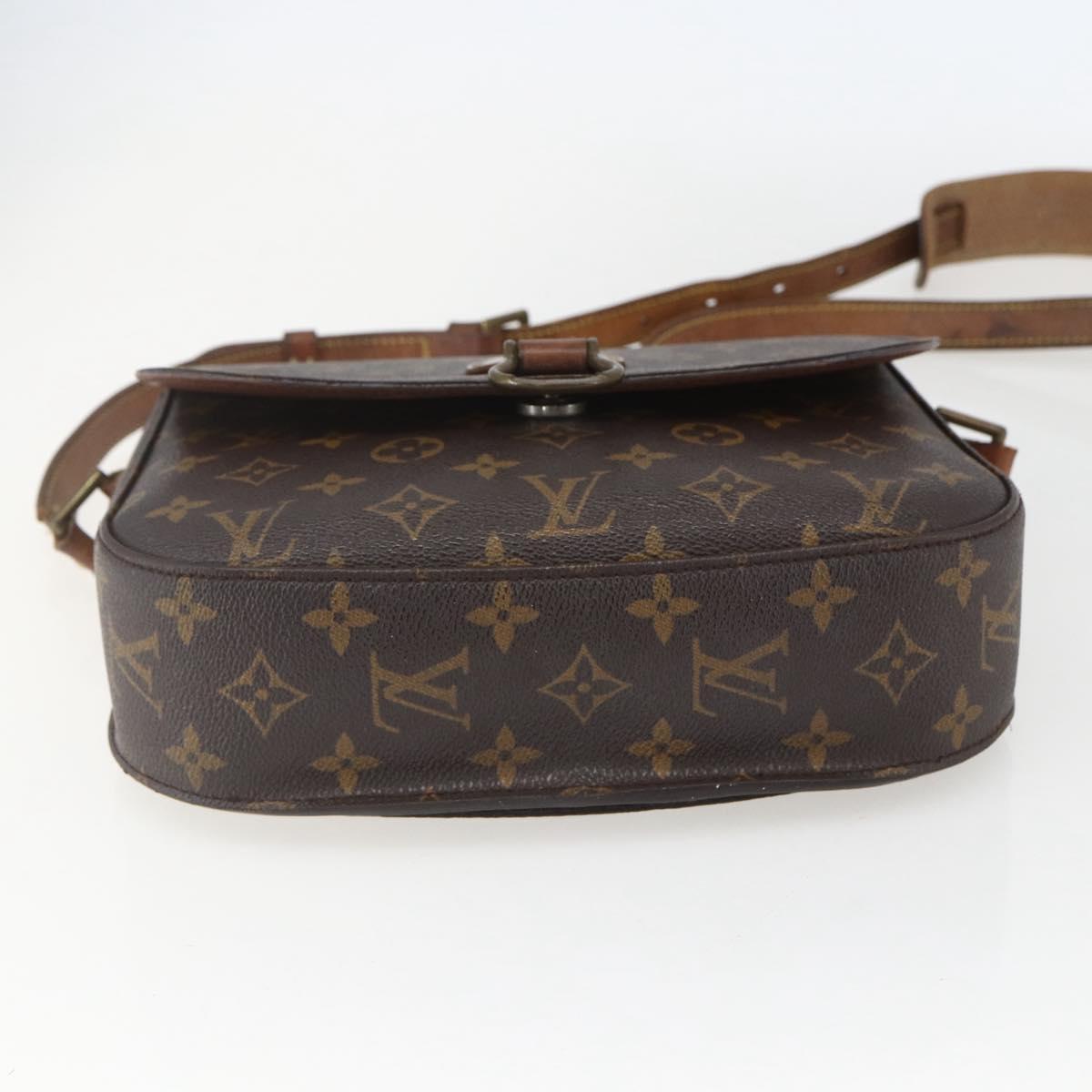 LOUIS VUITTON Monogram Saint Cloud GM Shoulder Bag M51242 LV Auth 156995