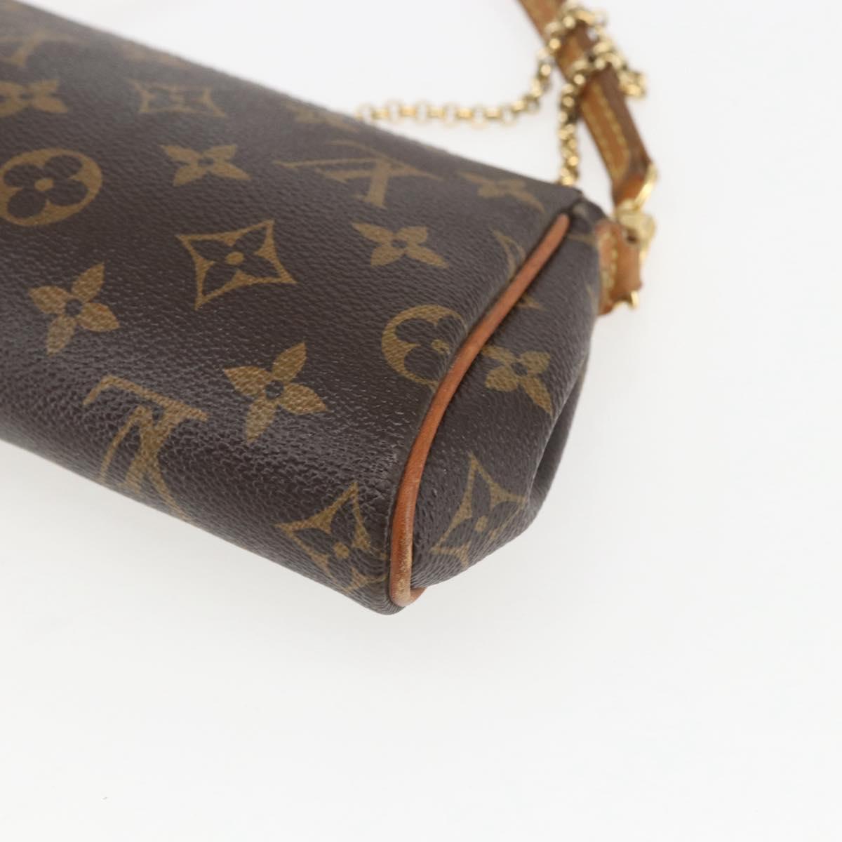 LOUIS VUITTON Monogram Eva Shoulder Bag M95567 LV Auth 156998