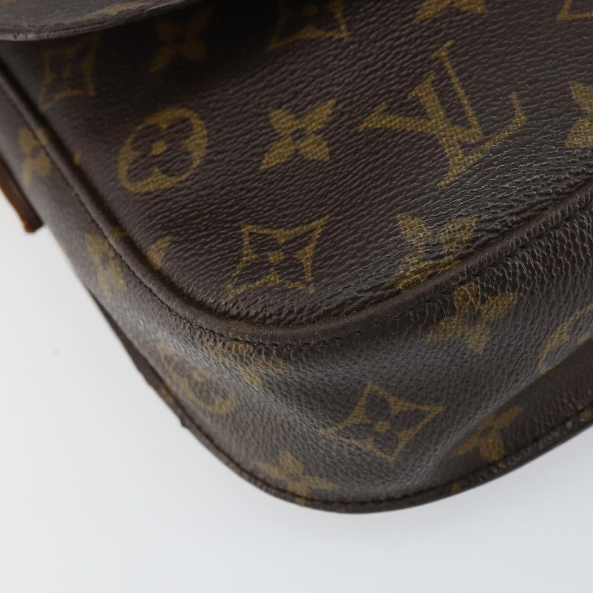 LOUIS VUITTON Monogram Saint Cloud MM Shoulder Bag M51243 LV Auth 157003
