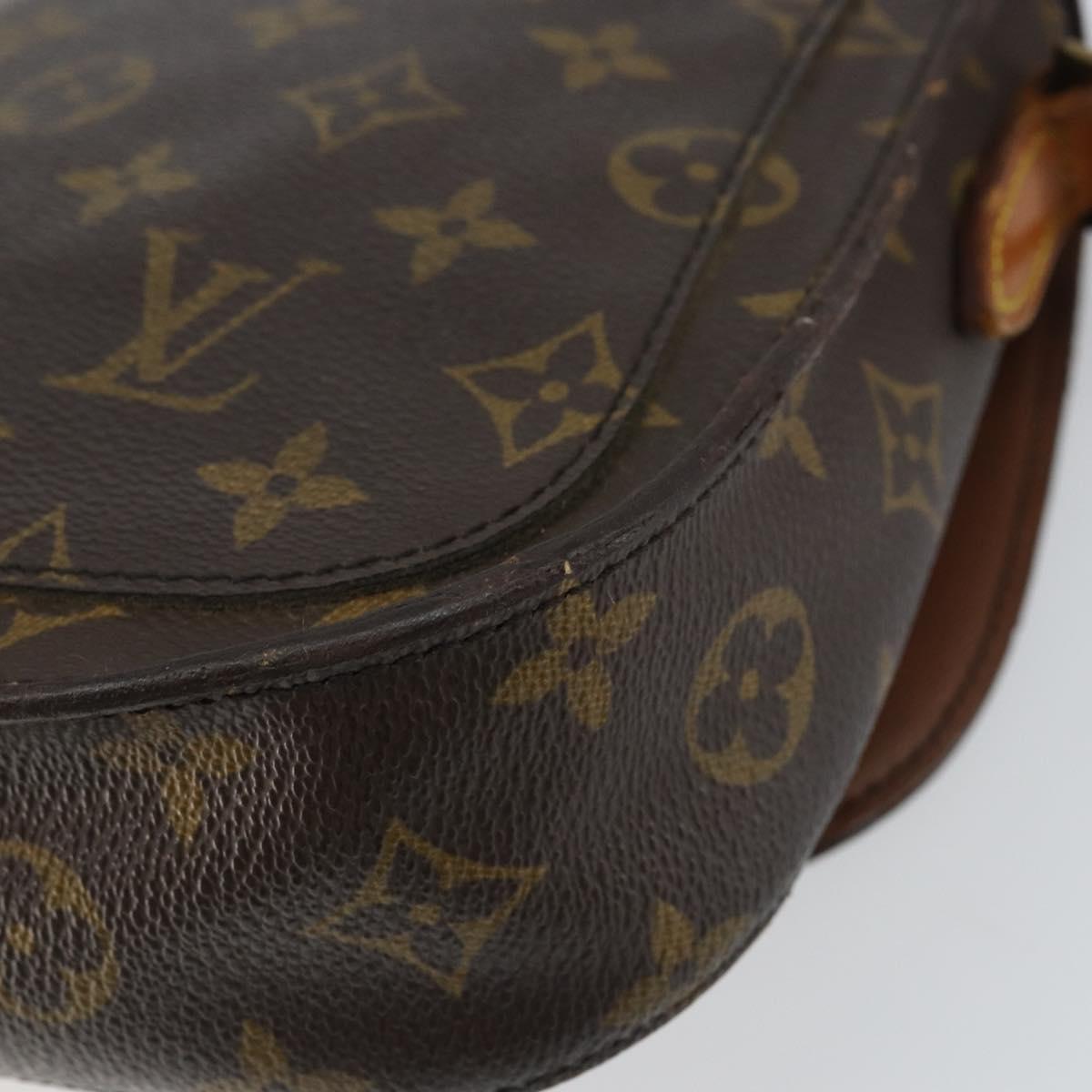 LOUIS VUITTON Monogram Saint Cloud MM Shoulder Bag M51243 LV Auth 157003