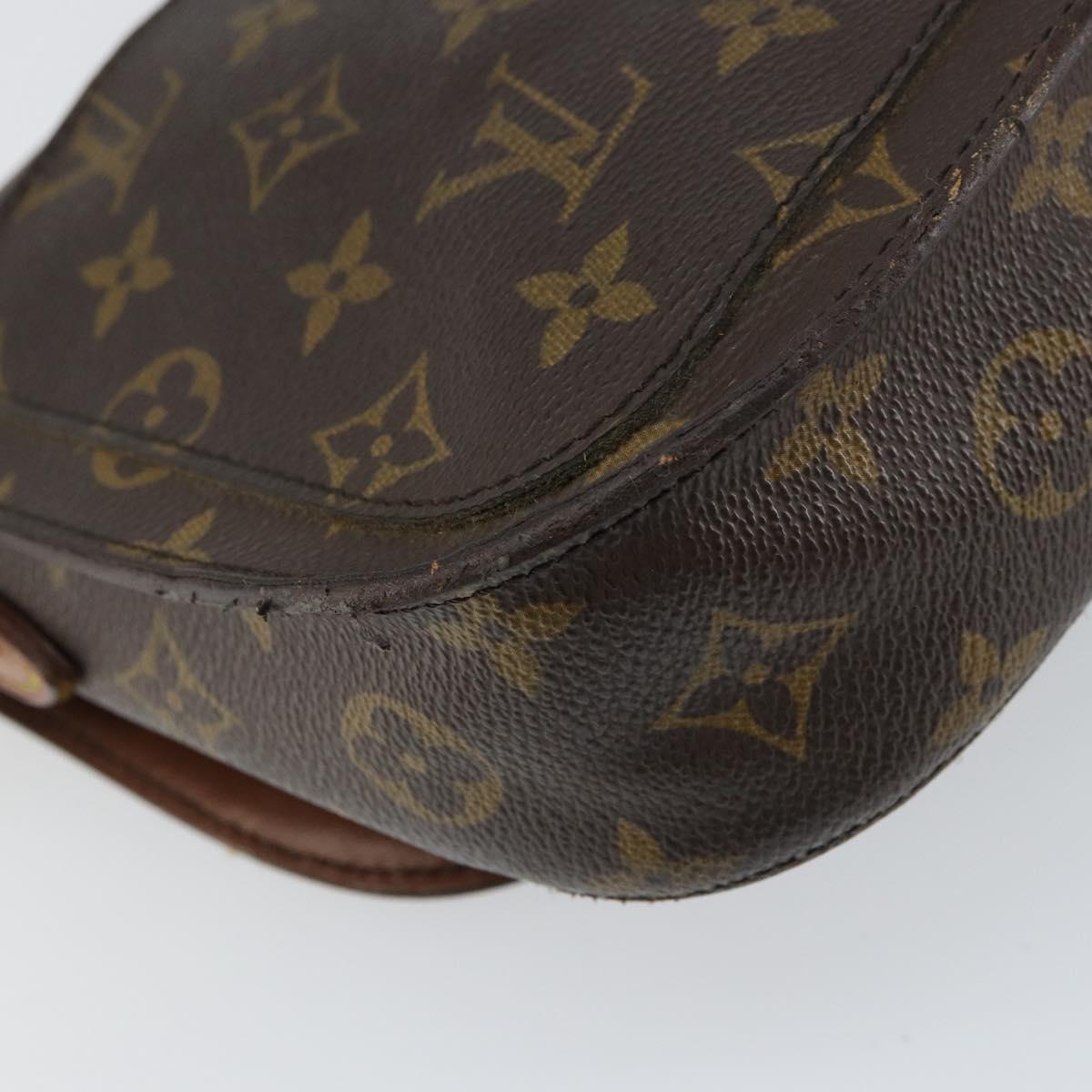 LOUIS VUITTON Monogram Saint Cloud MM Shoulder Bag M51243 LV Auth 157003