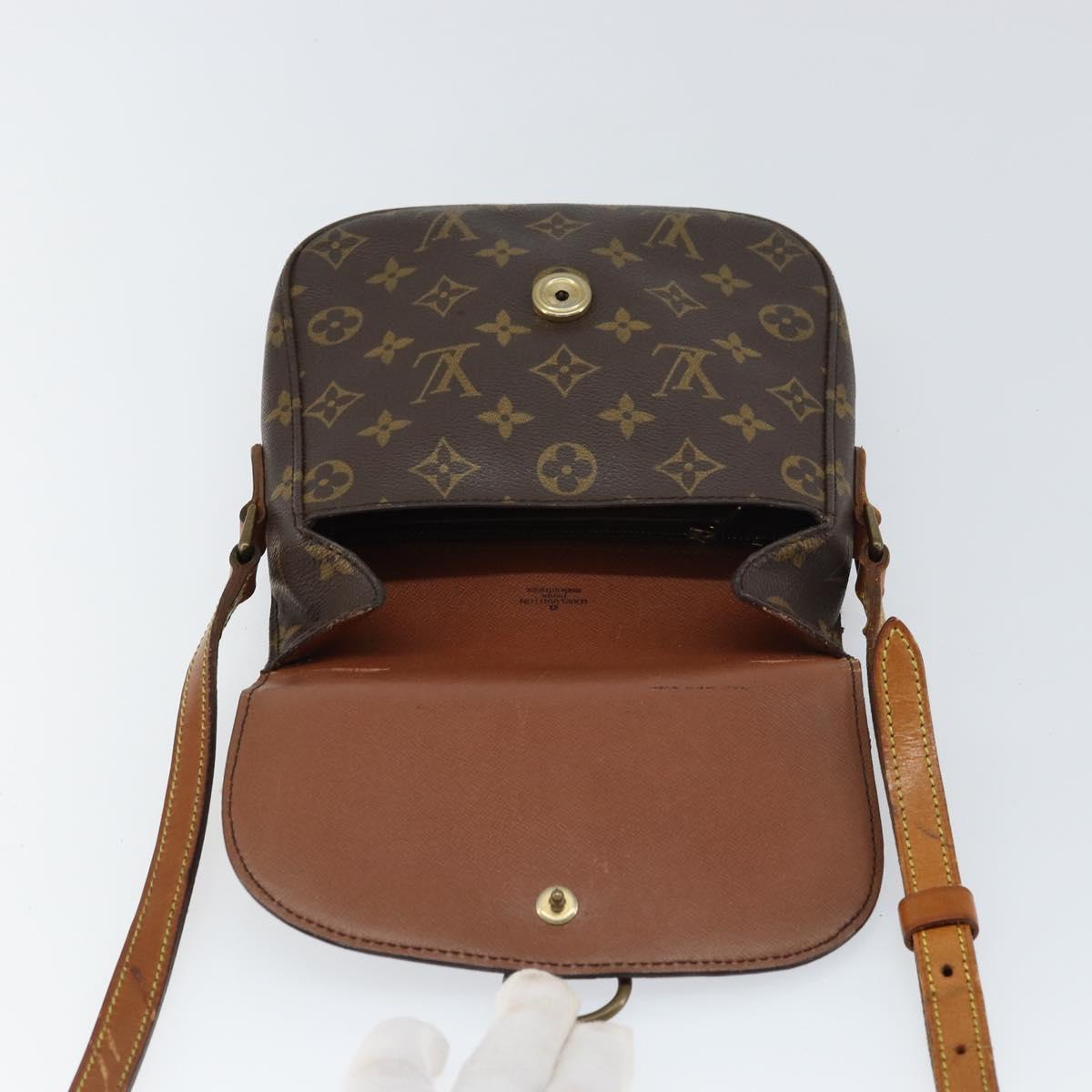 LOUIS VUITTON Monogram Saint Cloud MM Shoulder Bag M51243 LV Auth 157003