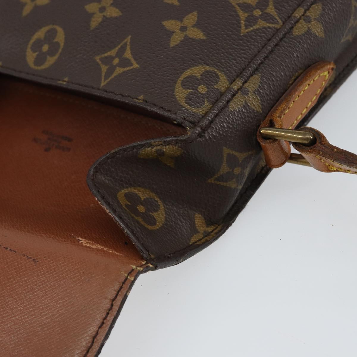 LOUIS VUITTON Monogram Saint Cloud MM Shoulder Bag M51243 LV Auth 157003