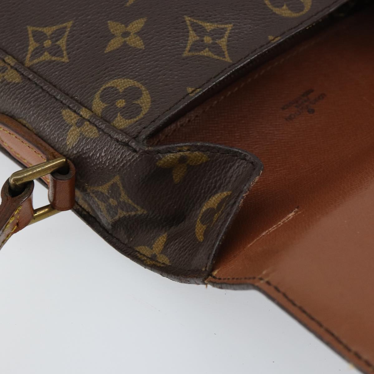 LOUIS VUITTON Monogram Saint Cloud MM Shoulder Bag M51243 LV Auth 157003