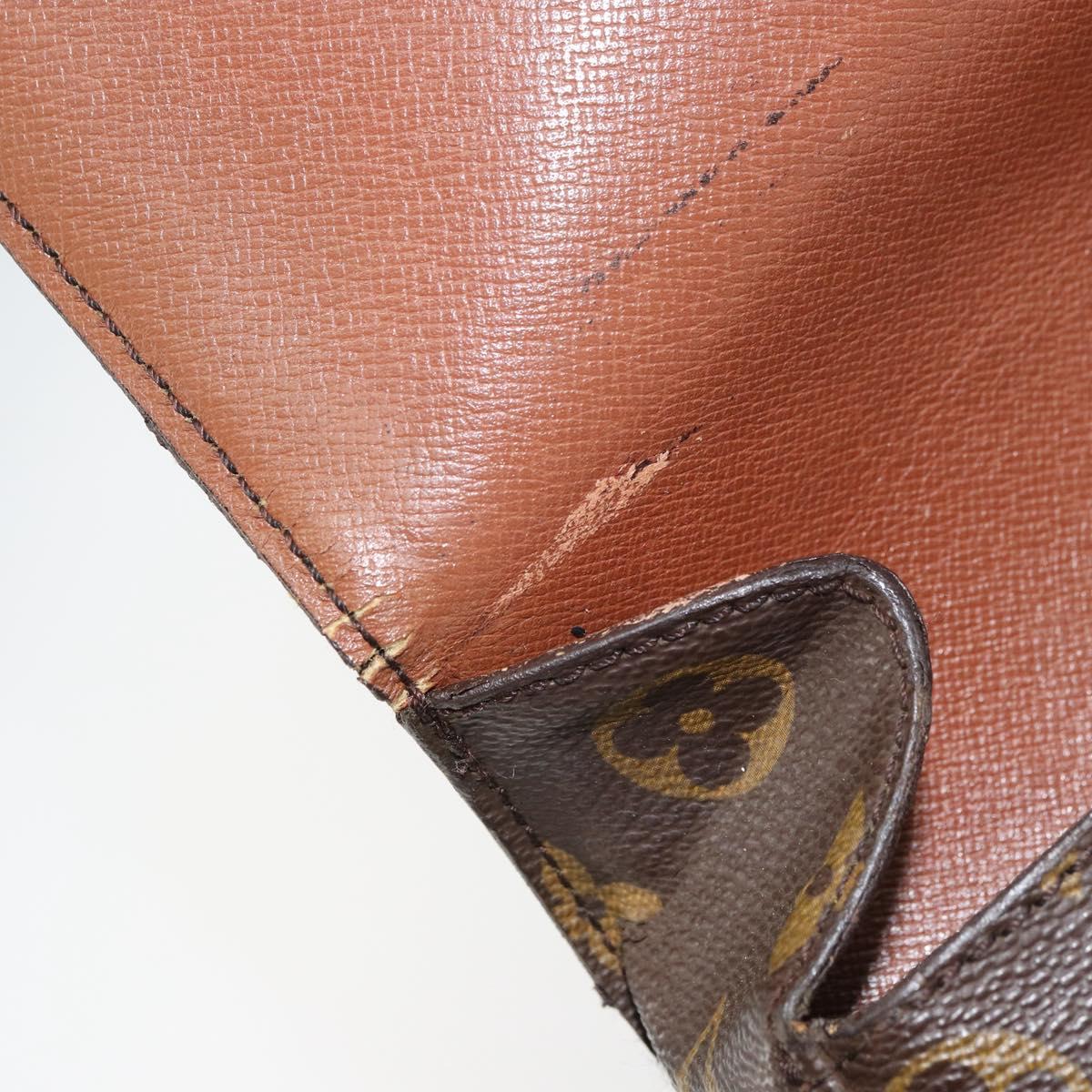 LOUIS VUITTON Monogram Saint Cloud MM Shoulder Bag M51243 LV Auth 157003