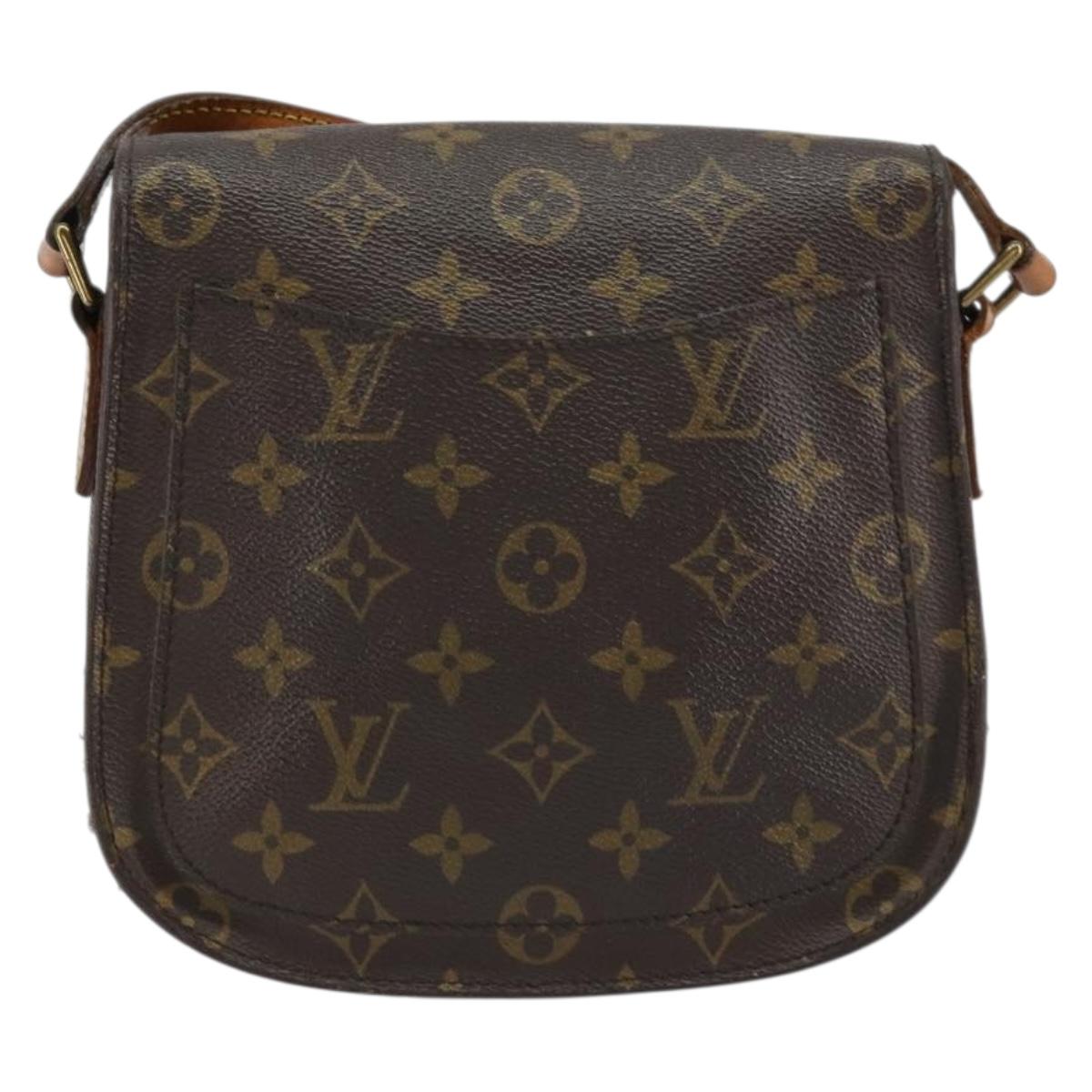 LOUIS VUITTON Monogram Saint Cloud MM Shoulder Bag M51243 LV Auth 157003