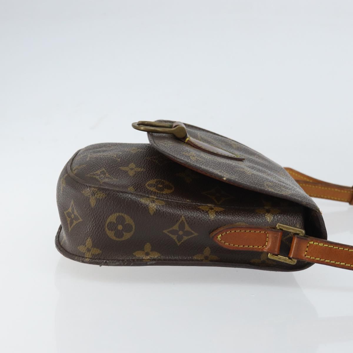LOUIS VUITTON Monogram Saint Cloud MM Shoulder Bag M51243 LV Auth 157003