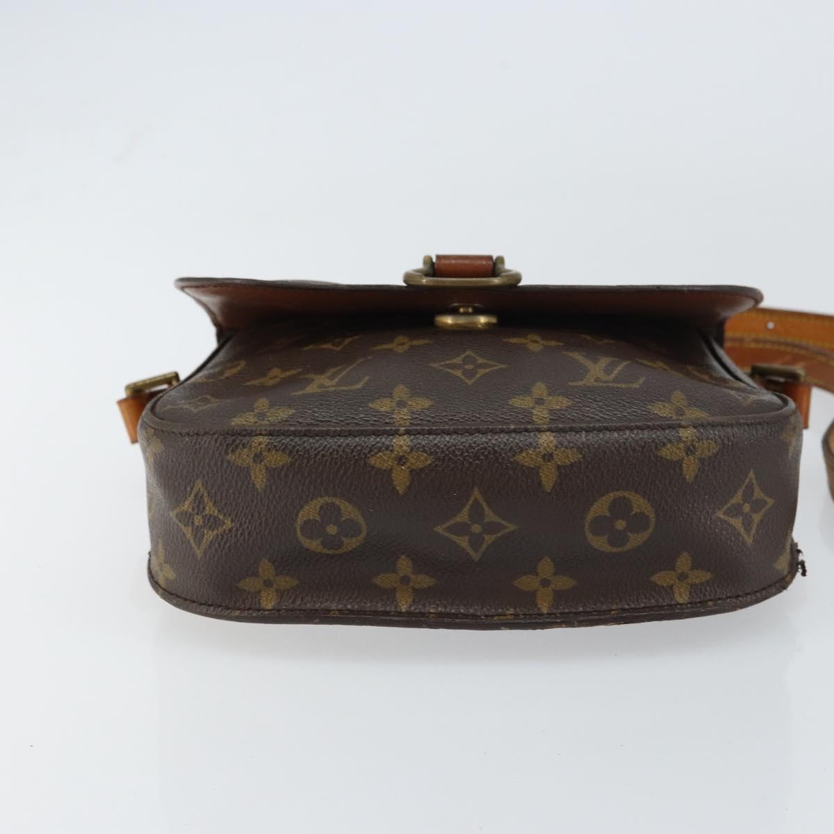 LOUIS VUITTON Monogram Saint Cloud MM Shoulder Bag M51243 LV Auth 157003
