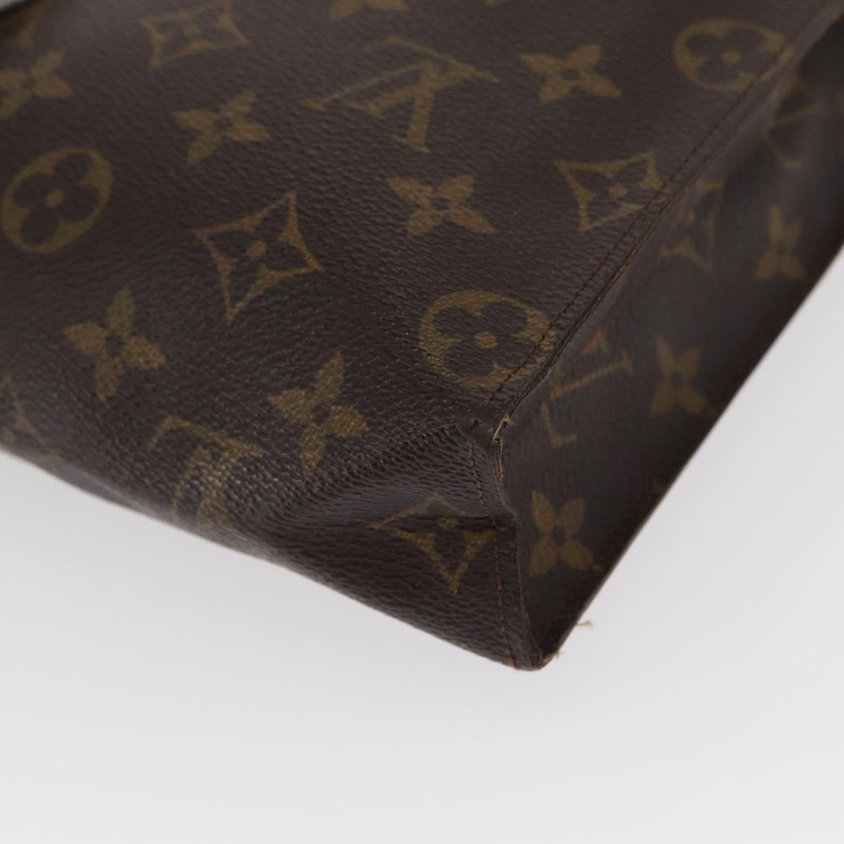 LOUIS VUITTON Monogram Poche Toilette 26 Pouch M47542 LV Auth 157005