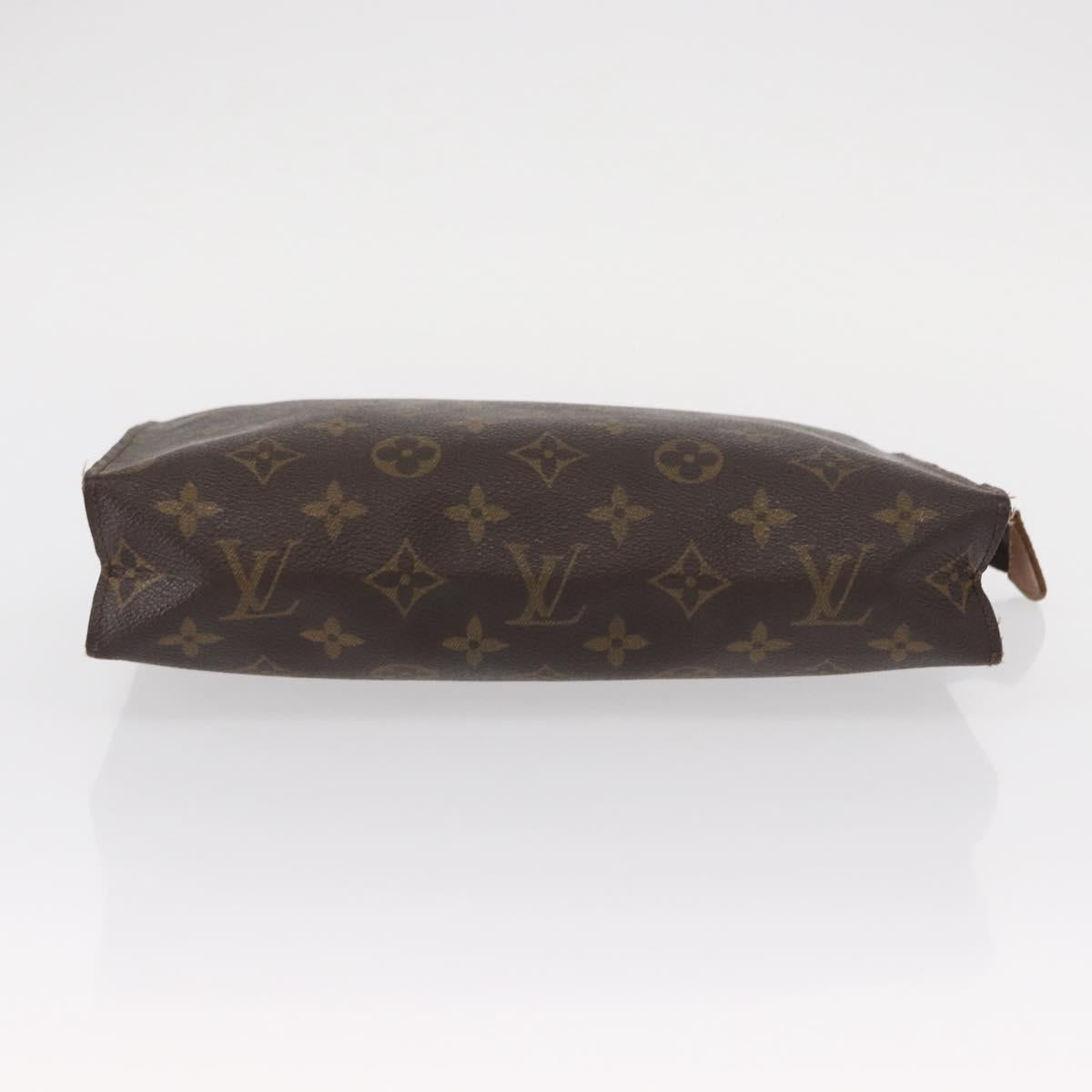 LOUIS VUITTON Monogram Poche Toilette 26 Pouch M47542 LV Auth 157005
