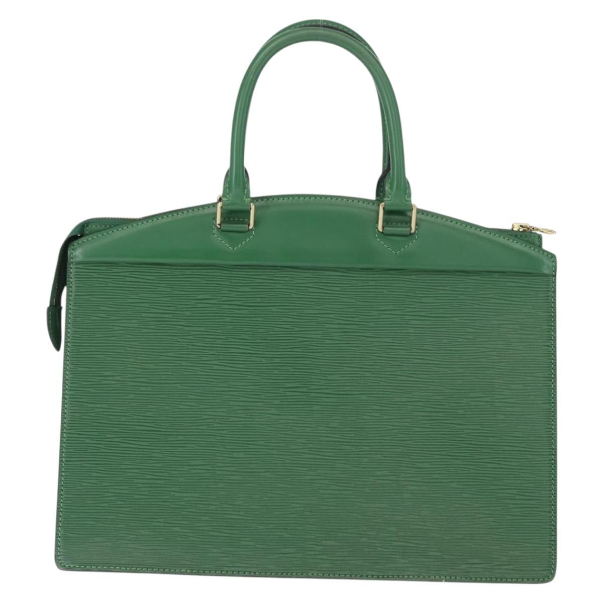 LOUIS VUITTON Epi Riviera Hand Bag Green M48184 LV Auth 157017