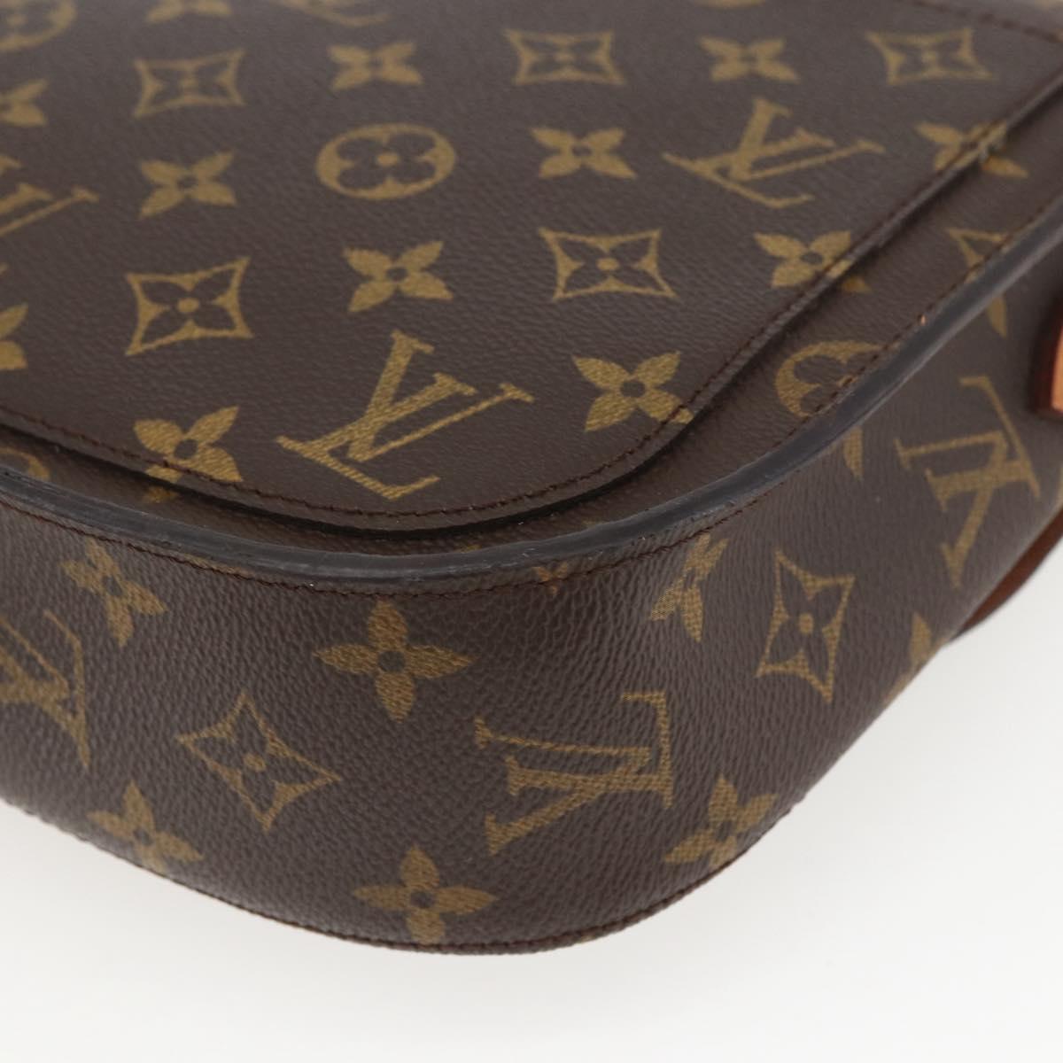 LOUIS VUITTON Monogram Saint Cloud GM Shoulder Bag M51242 LV Auth 157018