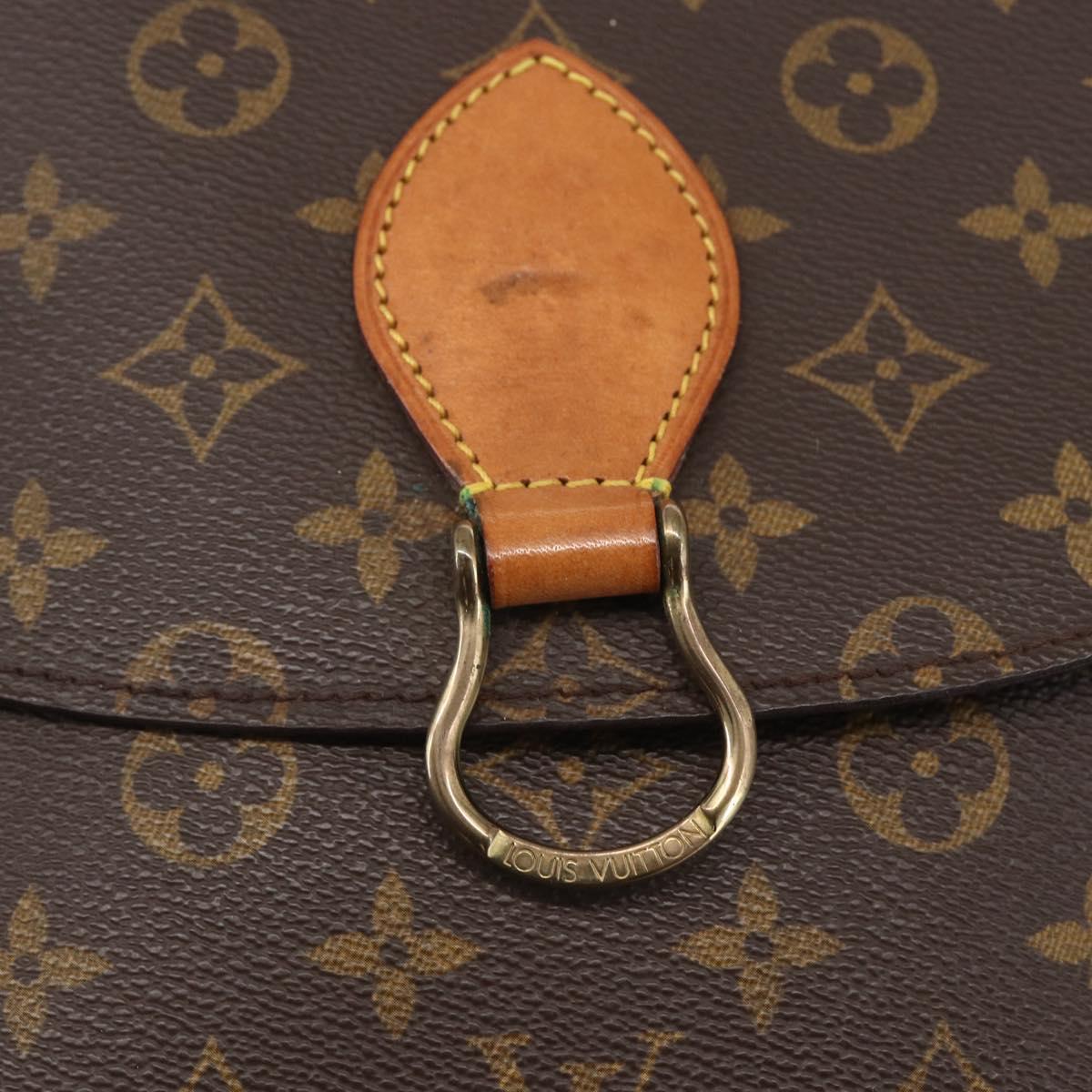 LOUIS VUITTON Monogram Saint Cloud GM Shoulder Bag M51242 LV Auth 157018