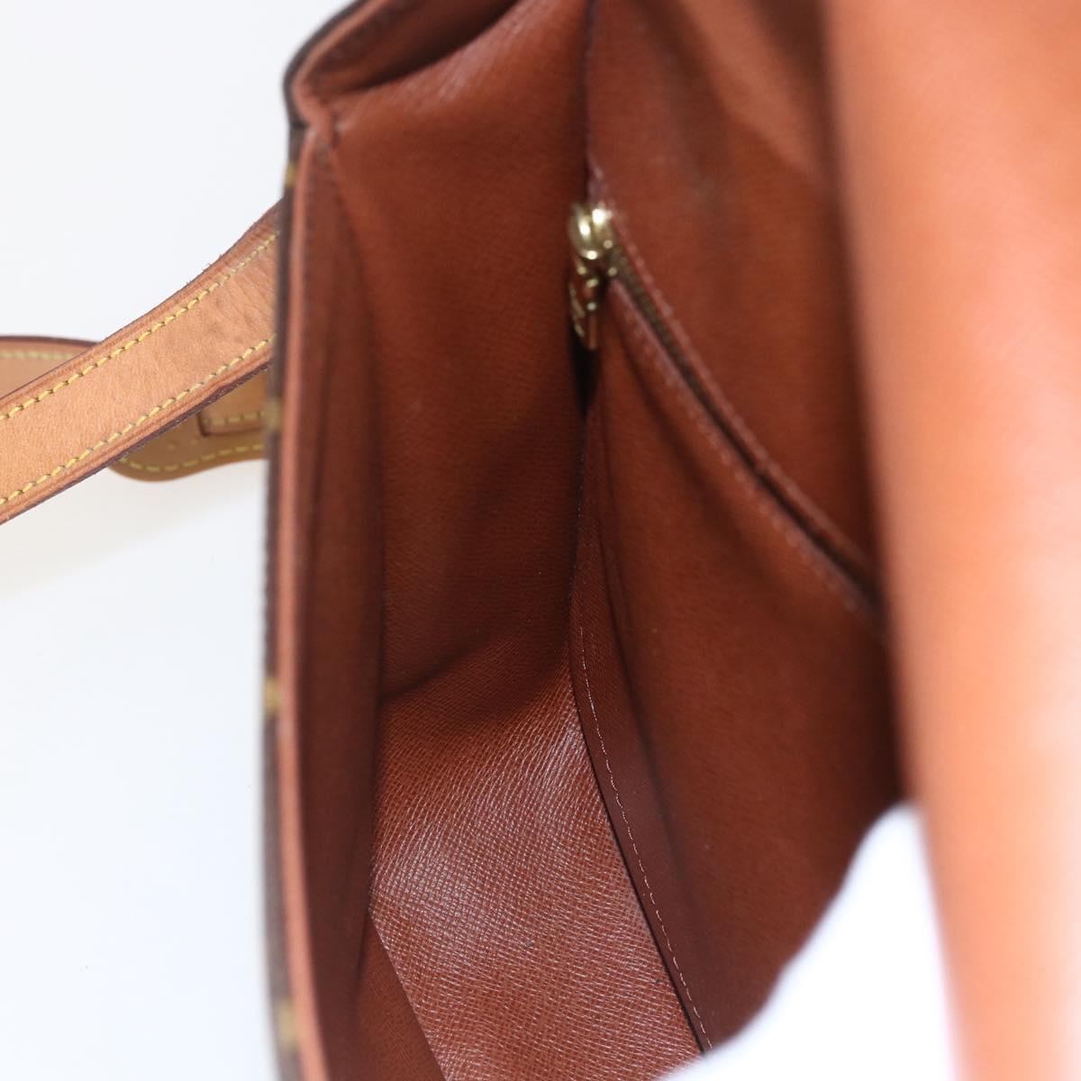 LOUIS VUITTON Monogram Saint Cloud GM Shoulder Bag M51242 LV Auth 157018