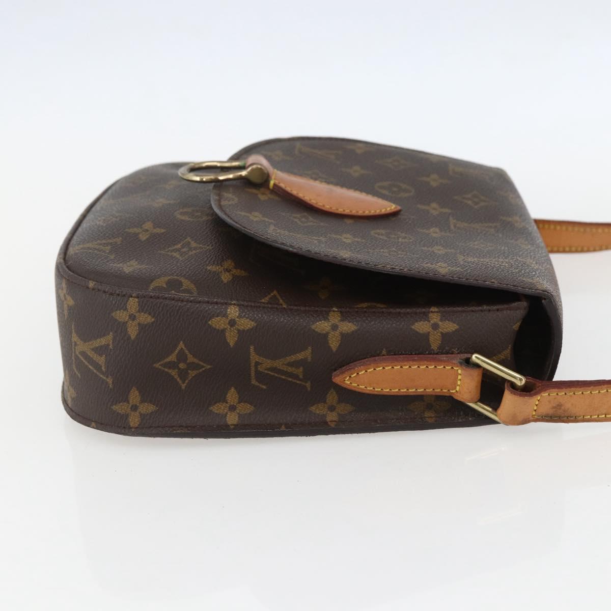 LOUIS VUITTON Monogram Saint Cloud GM Shoulder Bag M51242 LV Auth 157018