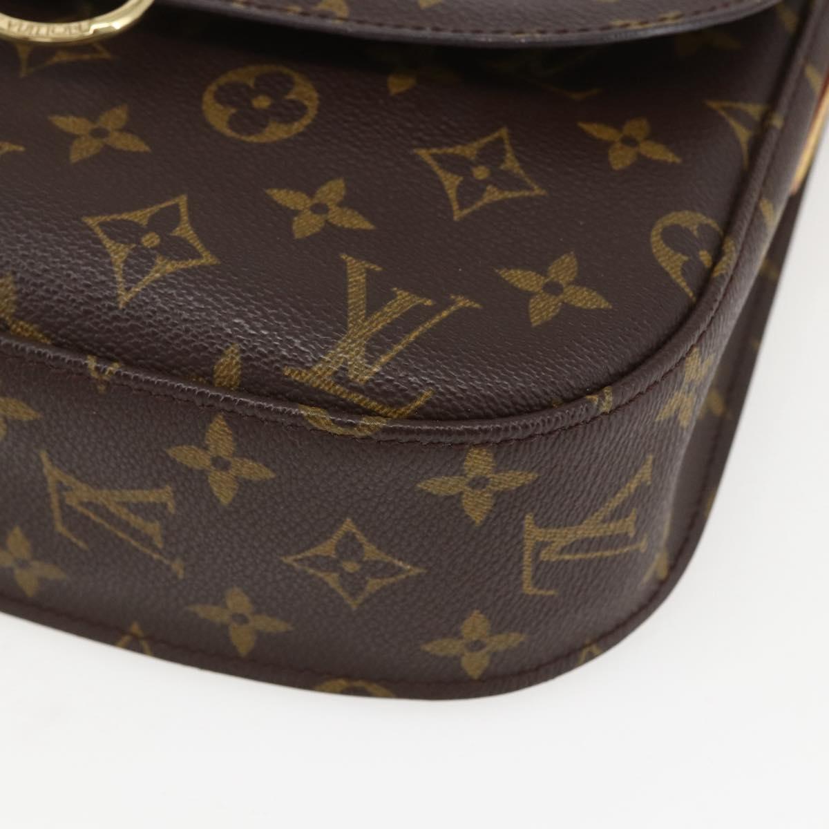 LOUIS VUITTON Monogram Saint Cloud GM Shoulder Bag M51242 LV Auth 157019V